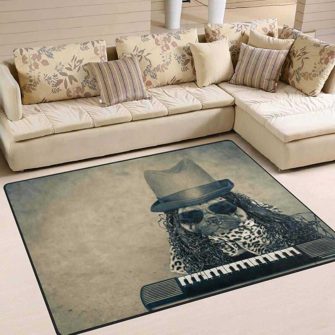 Musiker Rcdd81F39914 Teppich, Teppiche - Outdoor Teppich, Teppich Wohnzimmer, Küchenteppich, Kinderzimmer, Modern