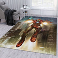 Marvel Iron Man Mcu-Flug Teppich, Teppiche - Outdoor Teppich, Teppich Wohnzimmer, Küchenteppich, Kinderzimmer, Modern