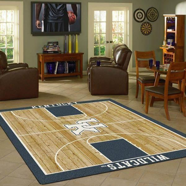 Kentucky Wildcats Fußball 002 Teppich, Teppiche - Outdoor Teppich, Teppich Wohnzimmer, Küchenteppich, Kinderzimmer, Modern
