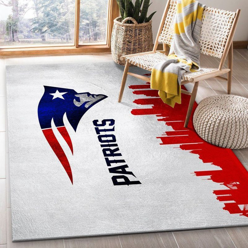 New England Patriots NFL 11 Teppich, Teppiche - Outdoor Teppich, Teppich Wohnzimmer, Küchenteppich, Kinderzimmer, Modern
