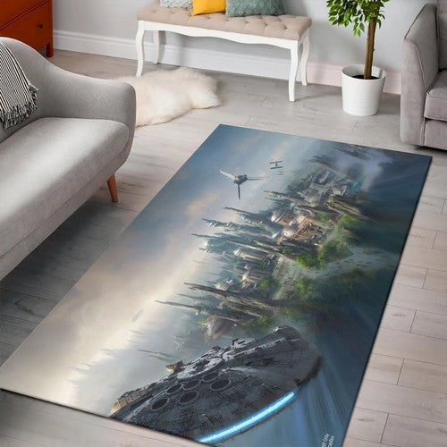 Rogue One Star Wars Story Sci-Fi-Weltraum Teppich, Teppiche - Outdoor Teppich, Teppich Wohnzimmer, Küchenteppich, Kinderzimmer, Modern