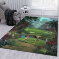 Micky und Minnie Maus Disney 1 Teppich, Teppiche - Outdoor Teppich, Teppich Wohnzimmer, Küchenteppich, Kinderzimmer, Modern