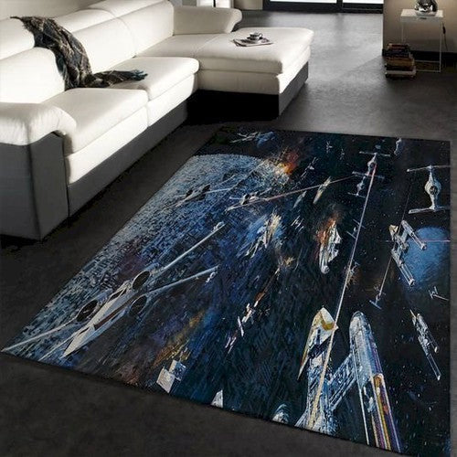 Star Wars-Bereich Film-Fanbereich Teppich, Teppiche - Outdoor Teppich, Teppich Wohnzimmer, Küchenteppich, Kinderzimmer, Modern