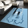 North Carolina Tar Heels Ncaa 4 Teppich, Teppiche - Outdoor Teppich, Teppich Wohnzimmer, Küchenteppich, Kinderzimmer, Modern