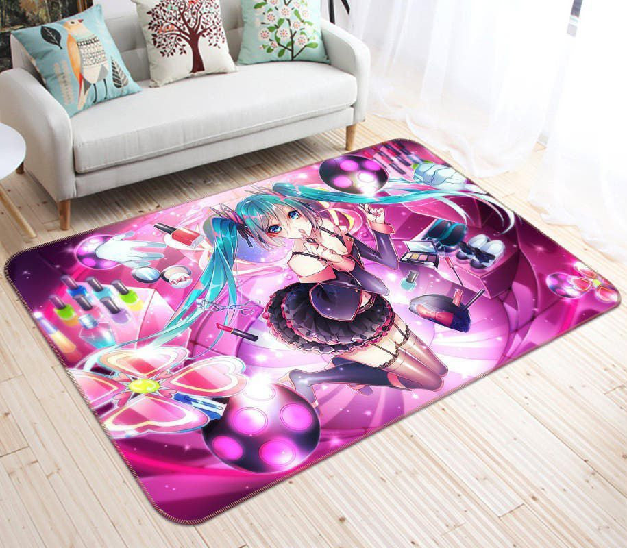 Hatsune Miku-Anime 25 Teppich, Teppiche - Outdoor Teppich, Teppich Wohnzimmer, Küchenteppich, Kinderzimmer, Modern