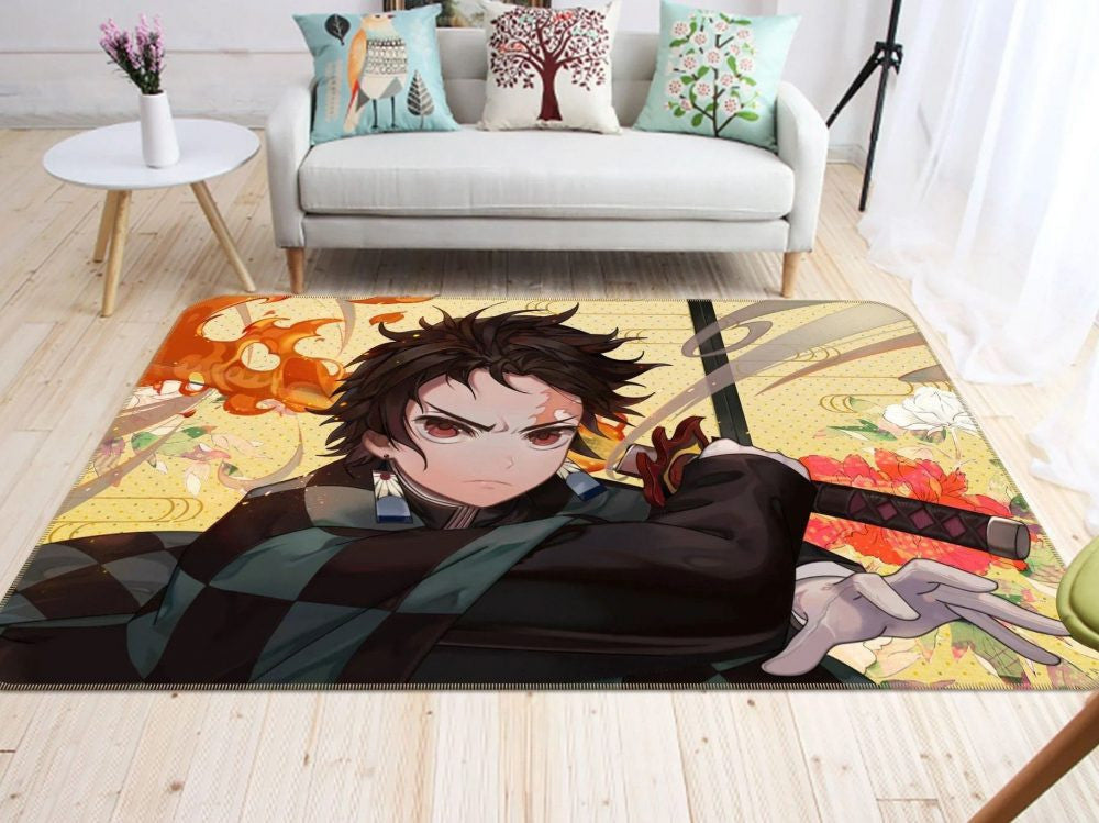 Kimetsu No Yaiba Anime 8 Teppich, Teppiche - Outdoor Teppich, Teppich Wohnzimmer, Küchenteppich, Kinderzimmer, Modern