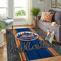 New York Mets Mlb 11 Teppich, Teppiche - Outdoor Teppich, Teppich Wohnzimmer, Küchenteppich, Kinderzimmer, Modern