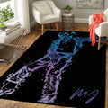 Michael Jackson Musik Teppich, Teppiche - Outdoor Teppich, Teppich Wohnzimmer, Küchenteppich, Kinderzimmer, Modern