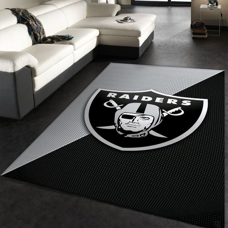 Las Vegas Raiders NFL 16 Teppich, Teppiche - Outdoor Teppich, Teppich Wohnzimmer, Küchenteppich, Kinderzimmer, Modern