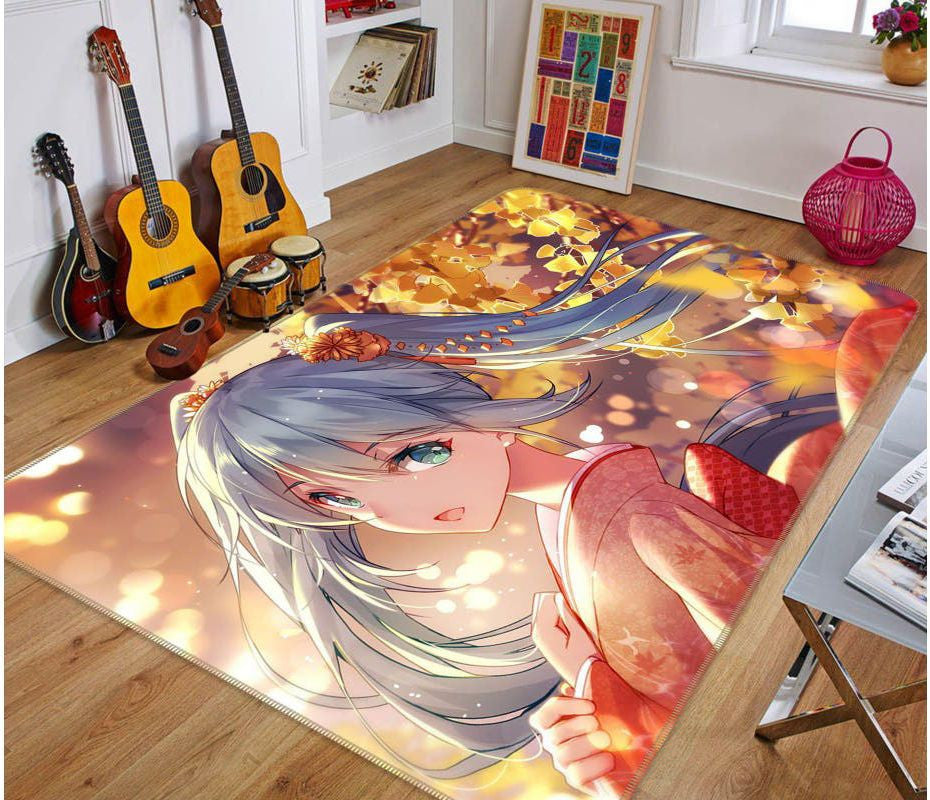 Hatsune Miku-Anime 90 Teppich, Teppiche - Outdoor Teppich, Teppich Wohnzimmer, Küchenteppich, Kinderzimmer, Modern