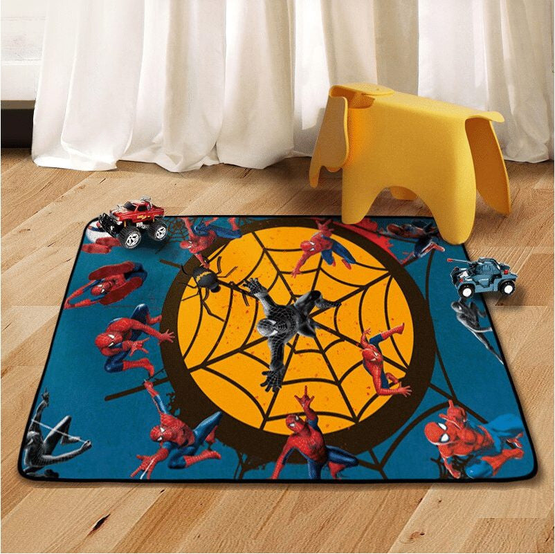 Spider-Man-Marvel 8 Teppich, Teppiche - Outdoor Teppich, Teppich Wohnzimmer, Küchenteppich, Kinderzimmer, Modern