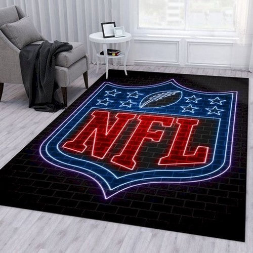 Nfl Football Christmas Gift Us Decor Area Teppich, Teppiche - Outdoor Teppich, Teppich Wohnzimmer, Küchenteppich, Kinderzimmer, Modern