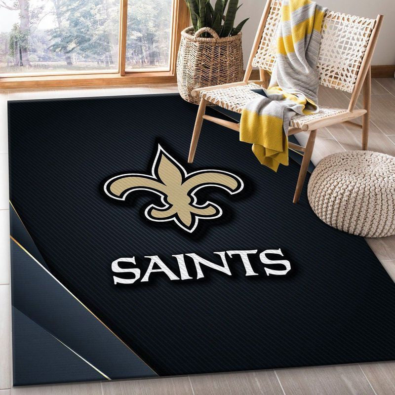 New Orleans Saints NFL 13 Teppich, Teppiche - Outdoor Teppich, Teppich Wohnzimmer, Küchenteppich, Kinderzimmer, Modern