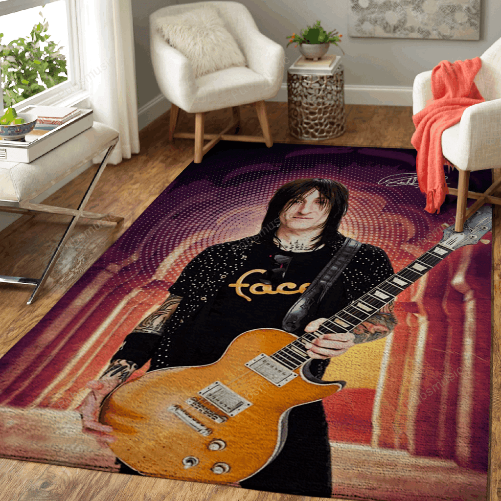 Richard Fortus Musik für Fans Teppich, Teppiche - Outdoor Teppich, Teppich Wohnzimmer, Küchenteppich, Kinderzimmer, Modern