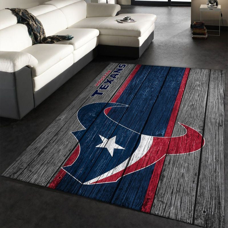 Houston Texans NFL 18 Teppich, Teppiche - Outdoor Teppich, Teppich Wohnzimmer, Küchenteppich, Kinderzimmer, Modern