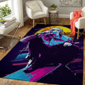 Layne Staleywork Music Synthwave 80S Teppich, Teppiche - Outdoor Teppich, Teppich Wohnzimmer, Küchenteppich, Kinderzimmer, Modern