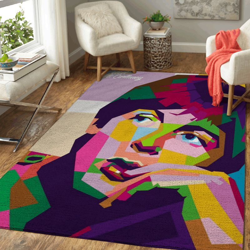 Paul Mccartney die Beatles-Rockband 1960 Teppich, Teppiche - Outdoor Teppich, Teppich Wohnzimmer, Küchenteppich, Kinderzimmer, Modern
