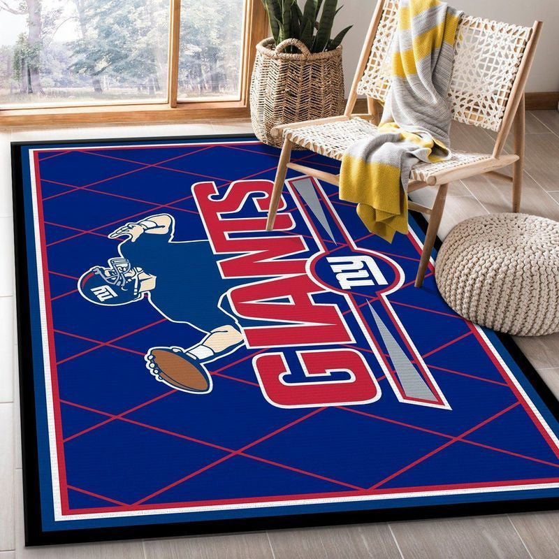 New York Giants NFL 1 Teppich, Teppiche - Outdoor Teppich, Teppich Wohnzimmer, Küchenteppich, Kinderzimmer, Modern