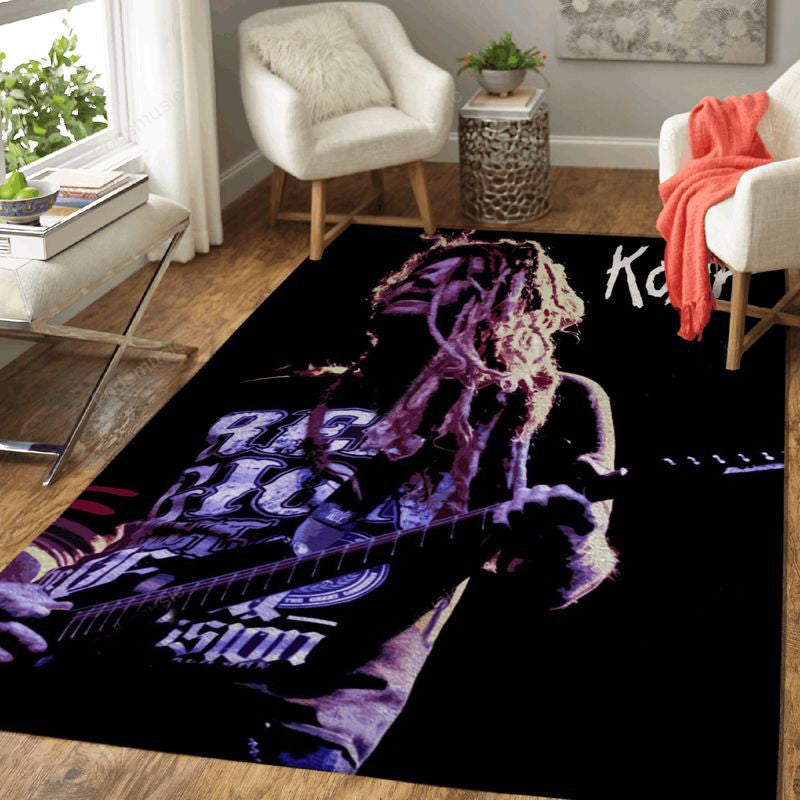 Korn 2 Musikwerk Teppich, Teppiche - Outdoor Teppich, Teppich Wohnzimmer, Küchenteppich, Kinderzimmer, Modern