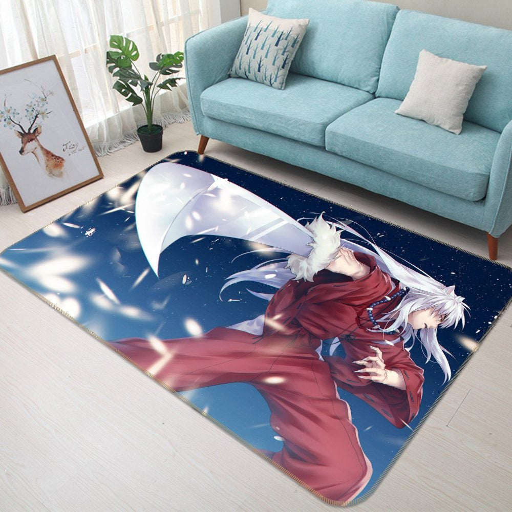 Inuyasha-Anime 19 Teppich, Teppiche - Outdoor Teppich, Teppich Wohnzimmer, Küchenteppich, Kinderzimmer, Modern