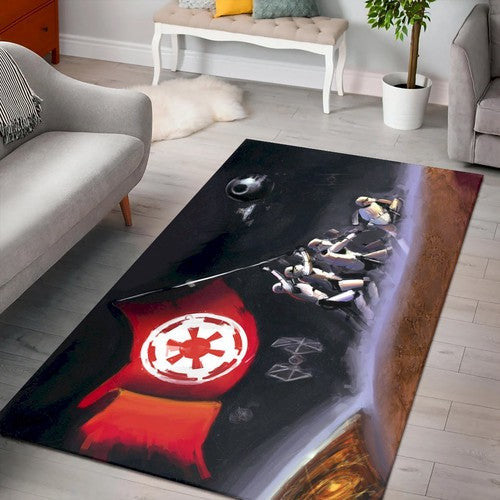 Stormtroopers Star Wars Flaggenzeichnung Teppich, Teppiche - Outdoor Teppich, Teppich Wohnzimmer, Küchenteppich, Kinderzimmer, Modern
