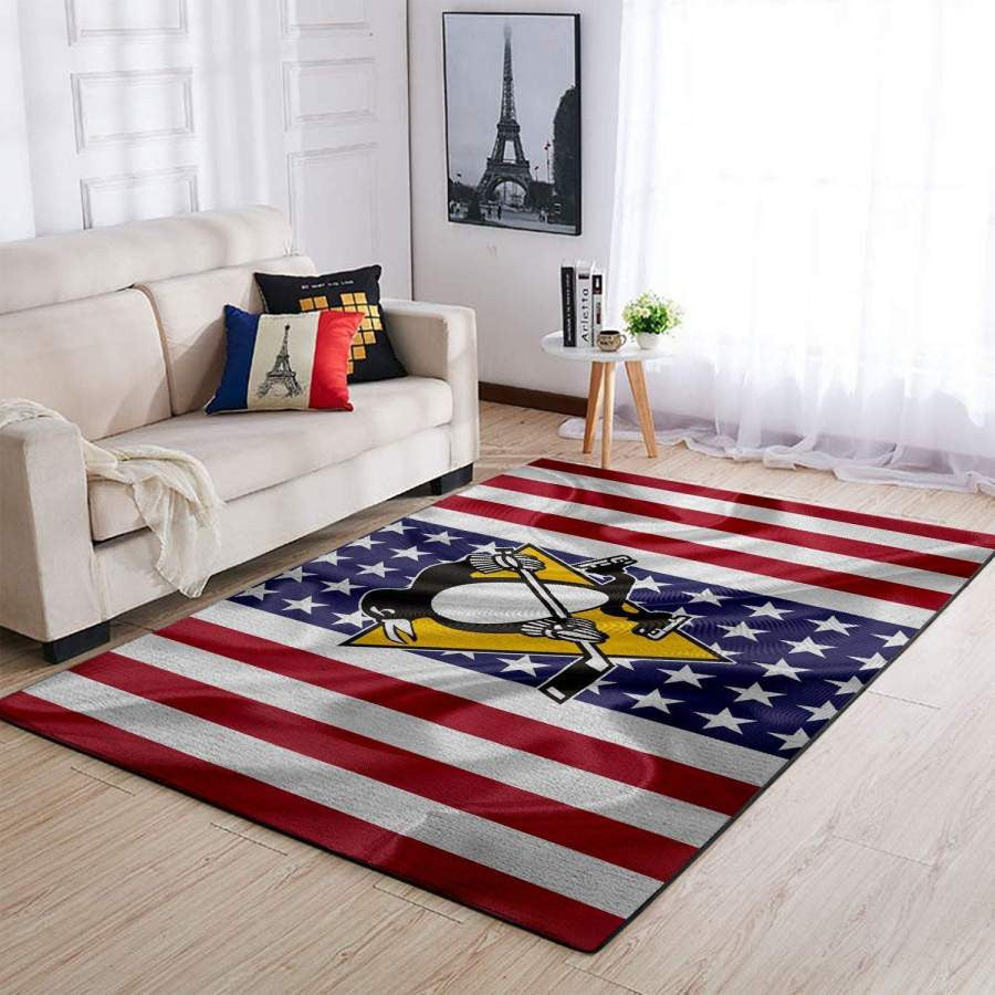 Pittsburgh Penguins Nhl Ofd 1912288 Teppich, Teppiche - Outdoor Teppich, Teppich Wohnzimmer, Küchenteppich, Kinderzimmer, Modern