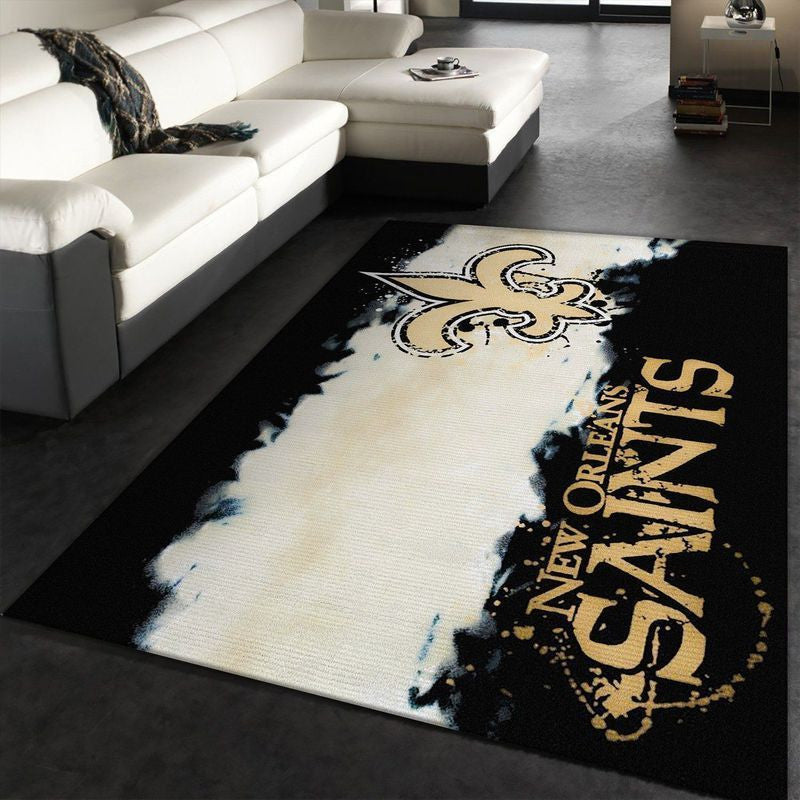 New Orleans Saints NFL 3 Teppich, Teppiche - Outdoor Teppich, Teppich Wohnzimmer, Küchenteppich, Kinderzimmer, Modern
