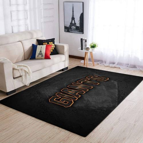 San Francisco Giants Area Mlb-Baseballteam Logo012 Teppich, Teppiche - Outdoor Teppich, Teppich Wohnzimmer, Küchenteppich, Kinderzimmer, Modern