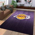 Los Angeles Lakers Area NBA-Basketballteam Logo019 Teppich, Teppiche - Outdoor Teppich, Teppich Wohnzimmer, Küchenteppich, Kinderzimmer, Modern