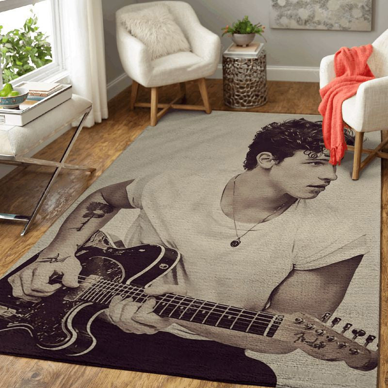 Shawn Mendes Sänger 24 Teppich, Teppiche - Outdoor Teppich, Teppich Wohnzimmer, Küchenteppich, Kinderzimmer, Modern