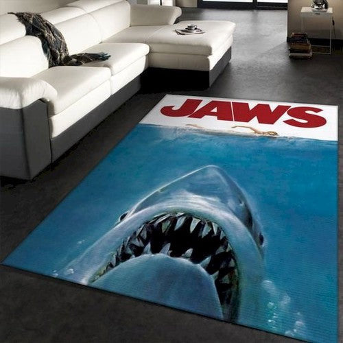 Jaws H1410 Movie Floor Decor Der US-Dekorbereich Teppich, Teppiche - Outdoor Teppich, Teppich Wohnzimmer, Küchenteppich, Kinderzimmer, Modern