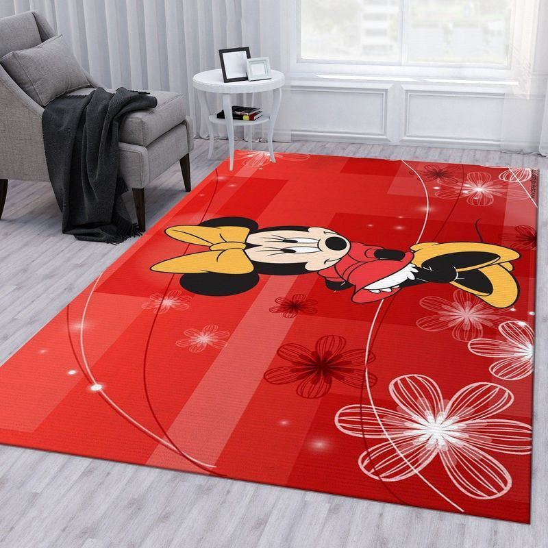 Minnie Maus Disney 26 Teppich, Teppiche - Outdoor Teppich, Teppich Wohnzimmer, Küchenteppich, Kinderzimmer, Modern