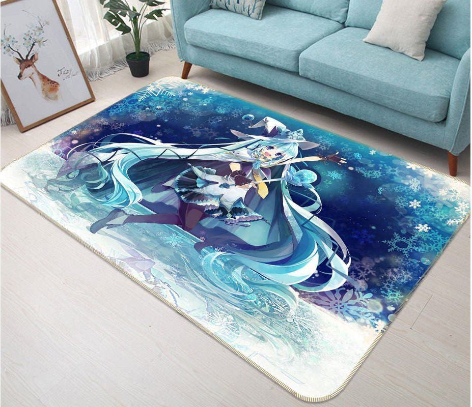Hatsune Miku-Anime 44 Teppich, Teppiche - Outdoor Teppich, Teppich Wohnzimmer, Küchenteppich, Kinderzimmer, Modern