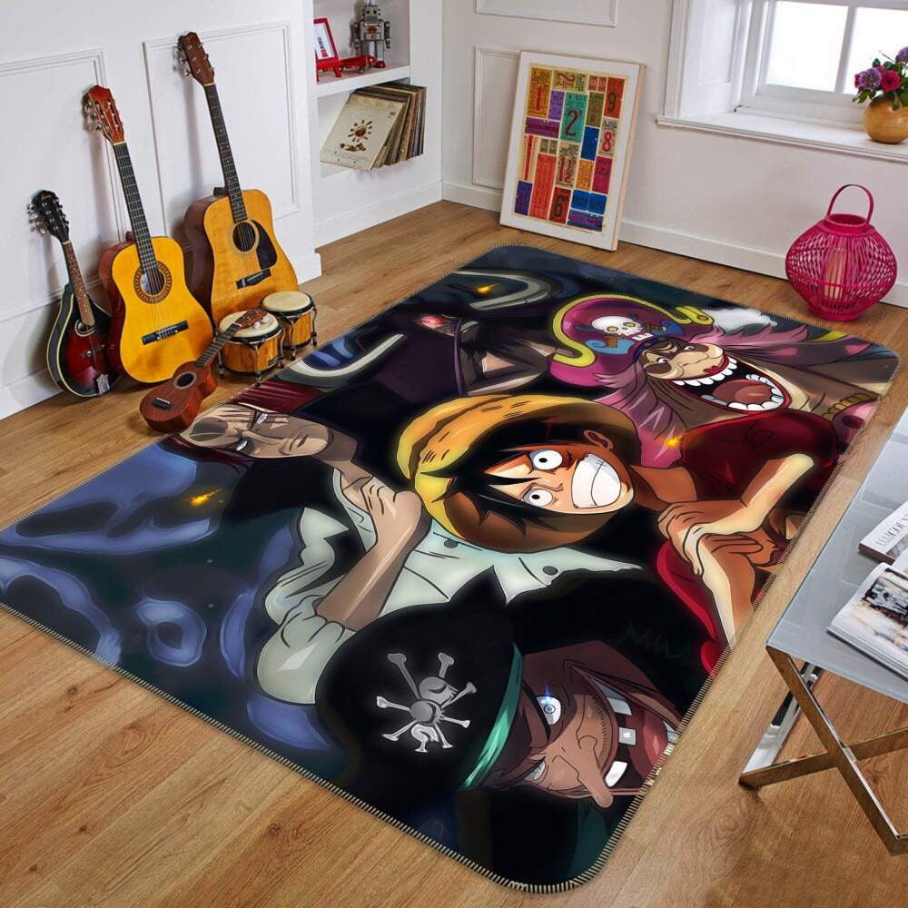 One Piece-Anime 18 Teppich, Teppiche - Outdoor Teppich, Teppich Wohnzimmer, Küchenteppich, Kinderzimmer, Modern