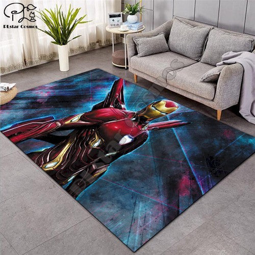 Neuer Superman Batman US Captain The Avenger S Soft Flannel 3D V2 Teppich, Teppiche - Outdoor Teppich, Teppich Wohnzimmer, Küchenteppich, Kinderzimmer, Modern