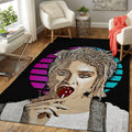 Madonna Retro-Musik Teppich, Teppiche - Outdoor Teppich, Teppich Wohnzimmer, Küchenteppich, Kinderzimmer, Modern