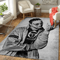 Quavo Music Monochrom für Fans Teppich, Teppiche - Outdoor Teppich, Teppich Wohnzimmer, Küchenteppich, Kinderzimmer, Modern