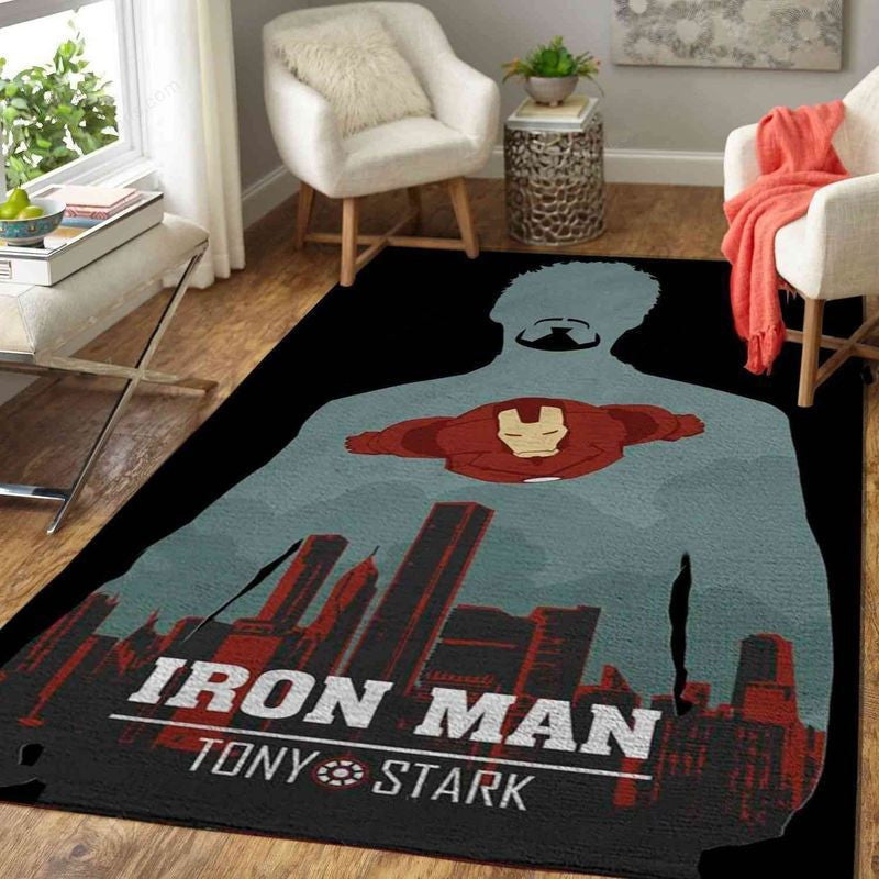 Ironman Marvel 7 Teppich, Teppiche - Outdoor Teppich, Teppich Wohnzimmer, Küchenteppich, Kinderzimmer, Modern