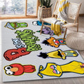 Familienmonster der Sesamstraße Teppich, Teppiche - Outdoor Teppich, Teppich Wohnzimmer, Küchenteppich, Kinderzimmer, Modern