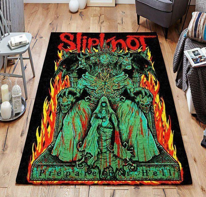 Slipknot Area Music Ofd 191101118 Teppich, Teppiche - Outdoor Teppich, Teppich Wohnzimmer, Küchenteppich, Kinderzimmer, Modern