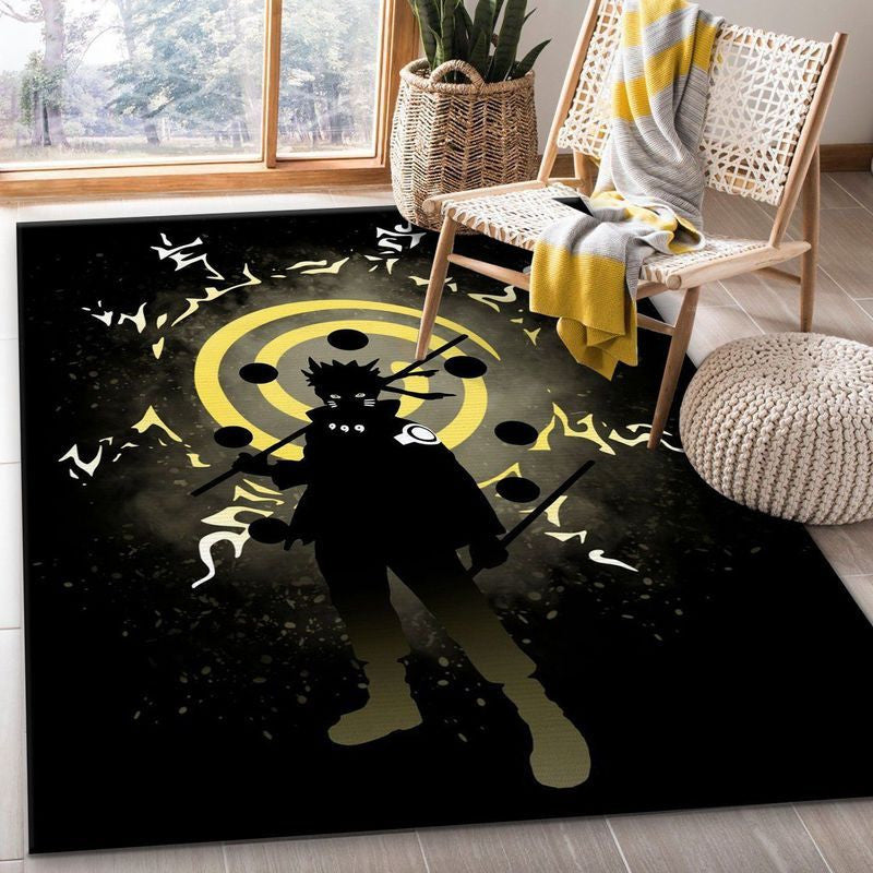 Naruto Six Path Anime Teppich, Teppiche - Outdoor Teppich, Teppich Wohnzimmer, Küchenteppich, Kinderzimmer, Modern