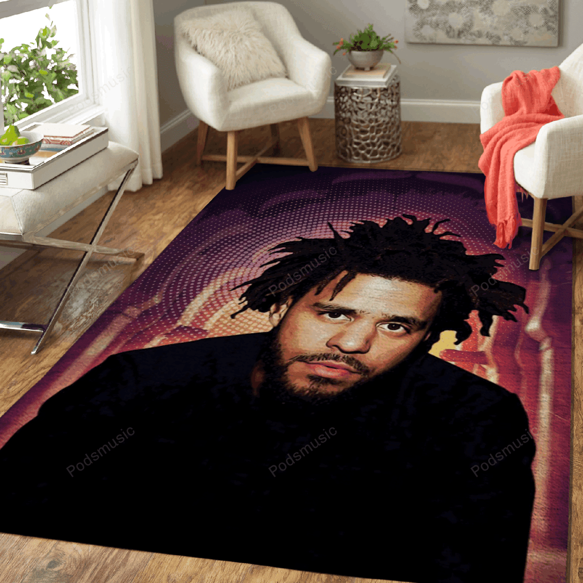 J Cole Rap-Musik für Fans Teppich, Teppiche - Outdoor Teppich, Teppich Wohnzimmer, Küchenteppich, Kinderzimmer, Modern