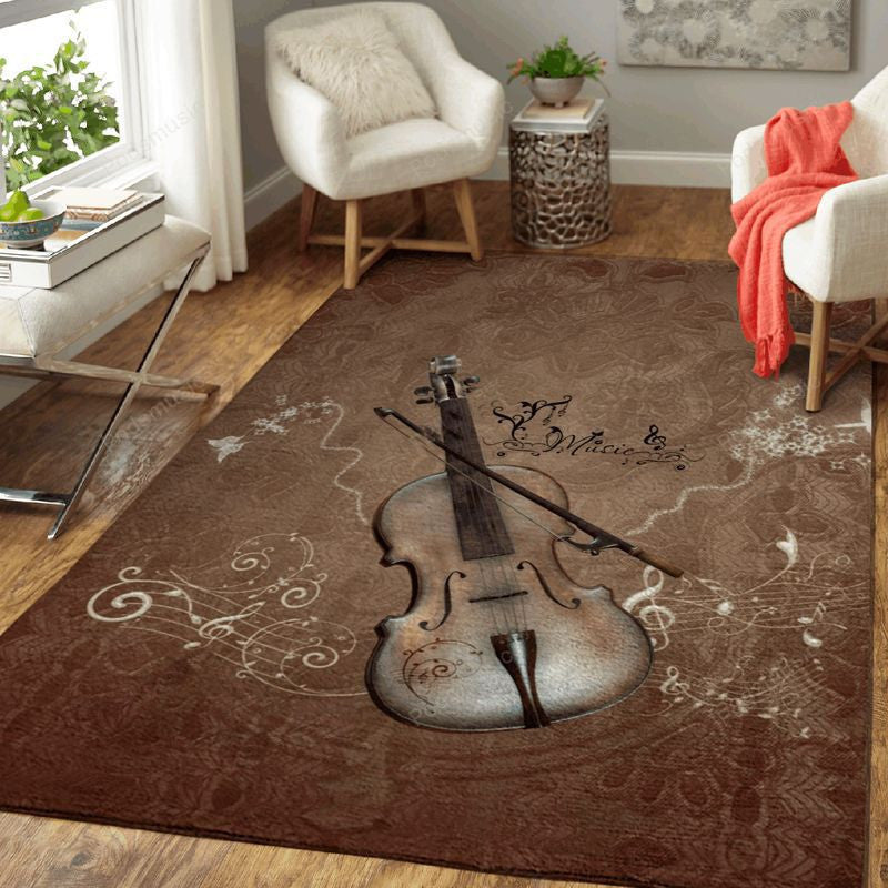 Musik Geigenmusik Teppich, Teppiche - Outdoor Teppich, Teppich Wohnzimmer, Küchenteppich, Kinderzimmer, Modern