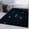 Pacman Gaming 12 Teppich, Teppiche - Outdoor Teppich, Teppich Wohnzimmer, Küchenteppich, Kinderzimmer, Modern