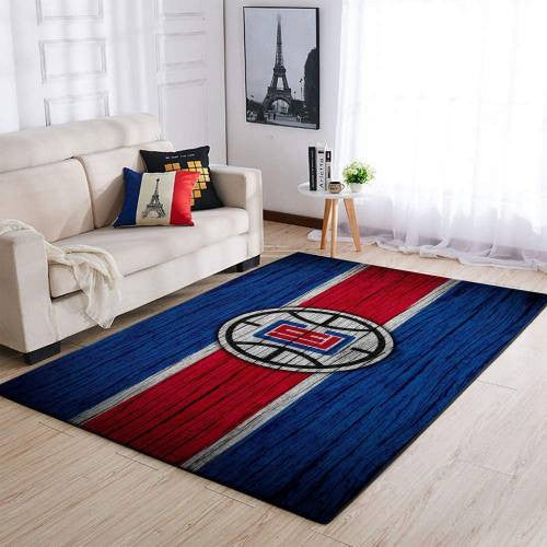 Los Angeles Clippers Bereich NBA-Basketballteam Logo001 Teppich, Teppiche - Outdoor Teppich, Teppich Wohnzimmer, Küchenteppich, Kinderzimmer, Modern