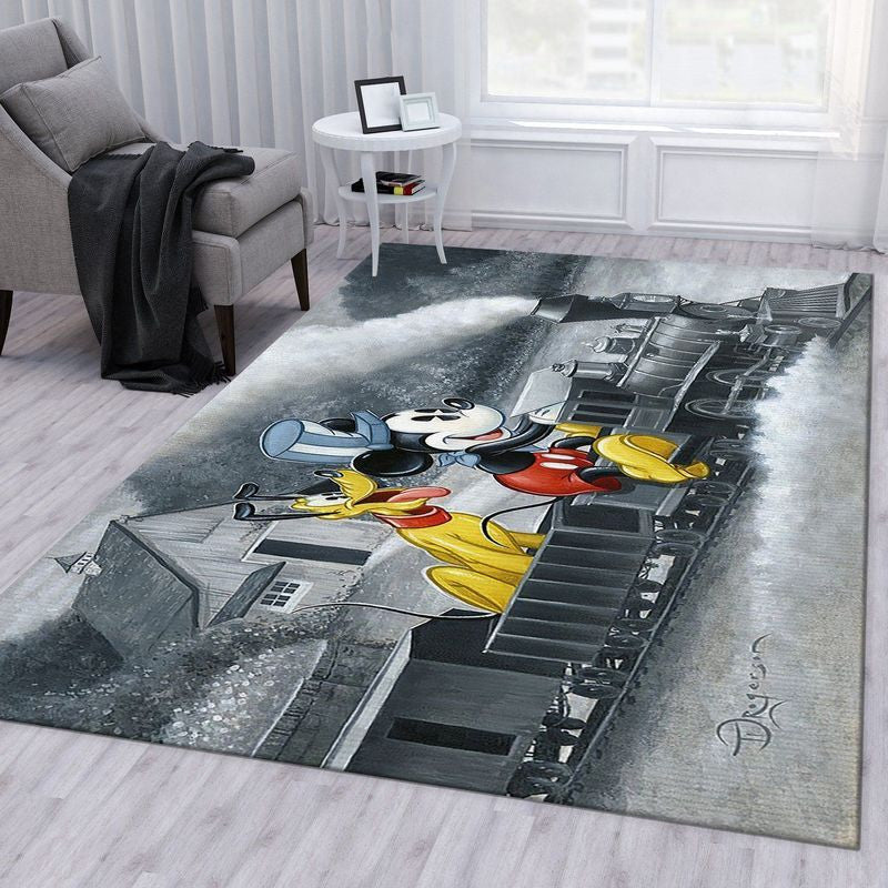 Micky Pluto Disney Teppich, Teppiche - Outdoor Teppich, Teppich Wohnzimmer, Küchenteppich, Kinderzimmer, Modern