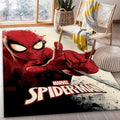 Marvel Avengers Spider Man Web-Shooting Teppich, Teppiche - Outdoor Teppich, Teppich Wohnzimmer, Küchenteppich, Kinderzimmer, Modern