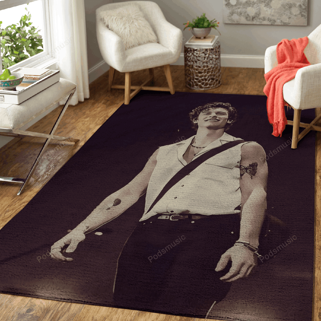 Shawn Mendes 182 Musik für Fans Teppich, Teppiche - Outdoor Teppich, Teppich Wohnzimmer, Küchenteppich, Kinderzimmer, Modern