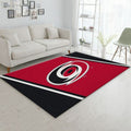 Nhl Spirit Carolina Hurrikane Teppich, Teppiche - Outdoor Teppich, Teppich Wohnzimmer, Küchenteppich, Kinderzimmer, Modern