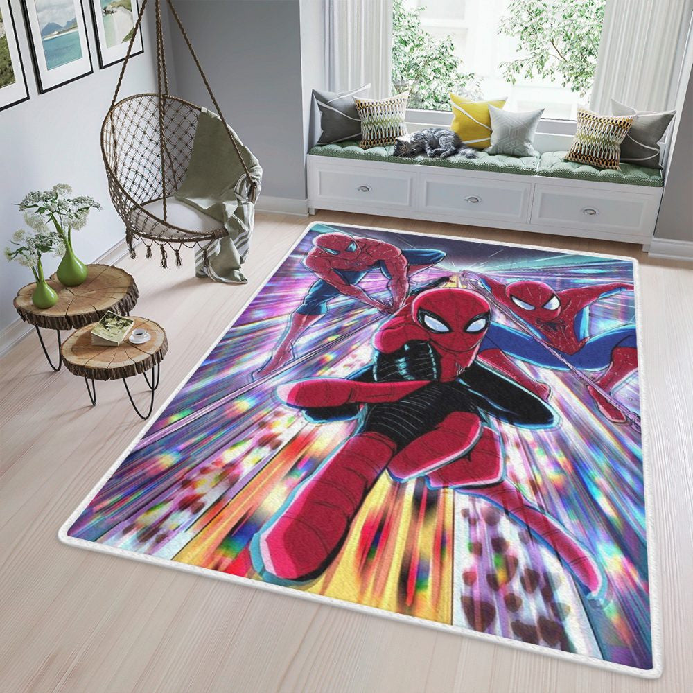 Spiderman Fan Geschenk Spiderman No Way Teppich, Teppiche - Outdoor Teppich, Teppich Wohnzimmer, Küchenteppich, Kinderzimmer, Modern